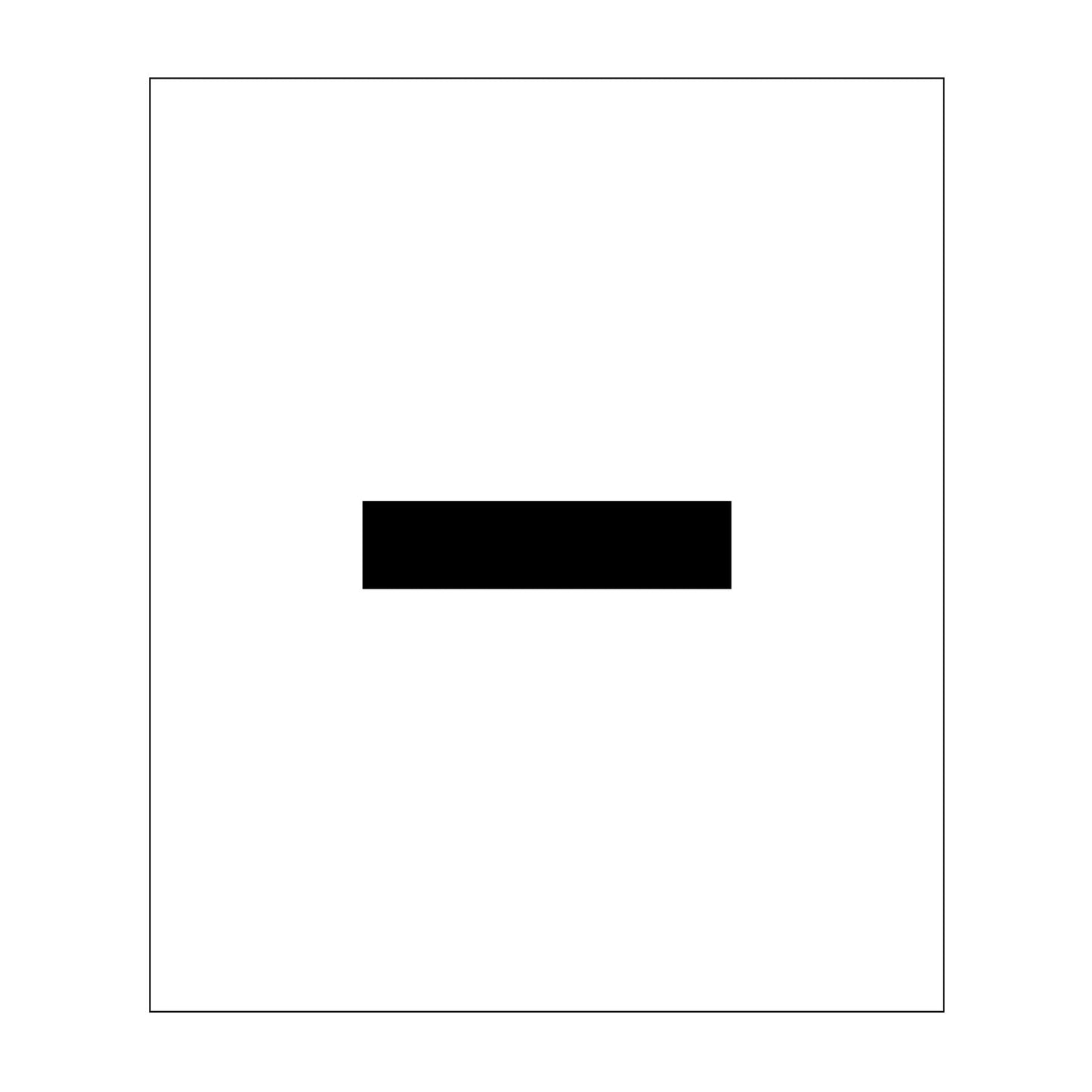 吹付けプレート　ステンシル　文字高１５０　－　マグネット