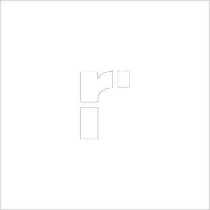 吹付けプレート　ステンシル　文字高１５０　アルファベット小文字ｒ　マグネット