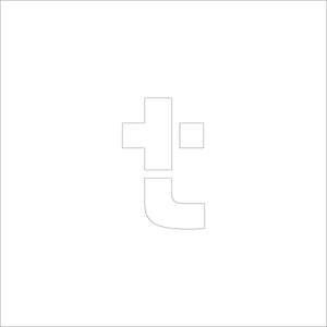 吹付けプレート　ステンシル　文字高７５　アルファベット小文字ｔ　マグネット