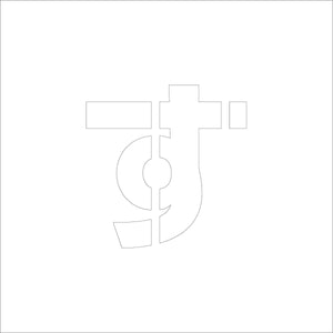 吹付けプレート　ステンシル　文字高１５０　ひらがな　す　マグネット