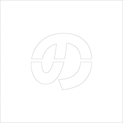 吹付けプレート　ステンシル　文字高１５０　ひらがな　の　マグネット