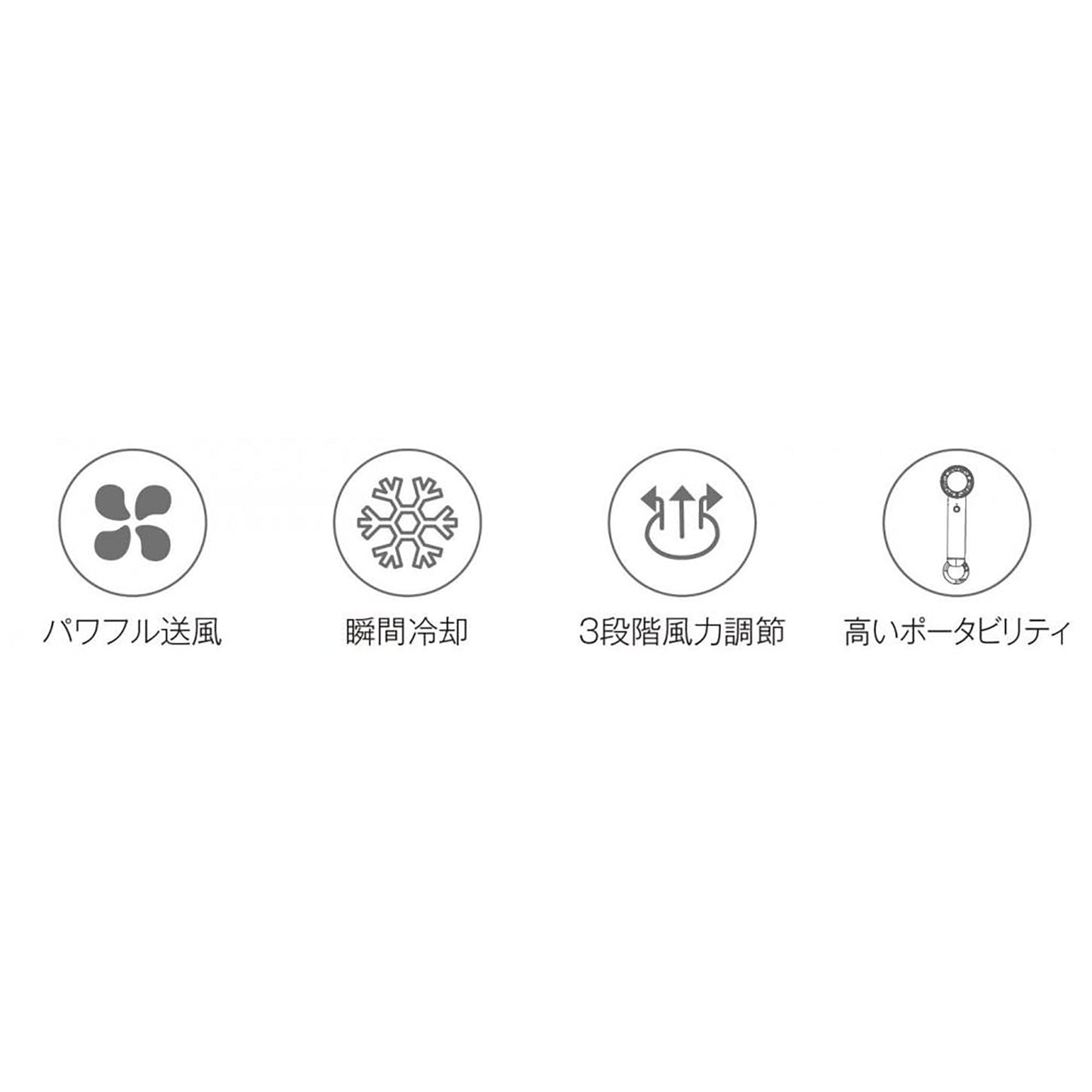 アイスタッチクーリングファン