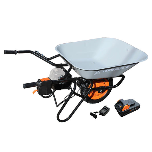 ＹＡＲＤＦＯＲＣＥ　２４Ｖ電動アシスト一輪車　手押し車　充電式　耐荷重１００ｋｇ