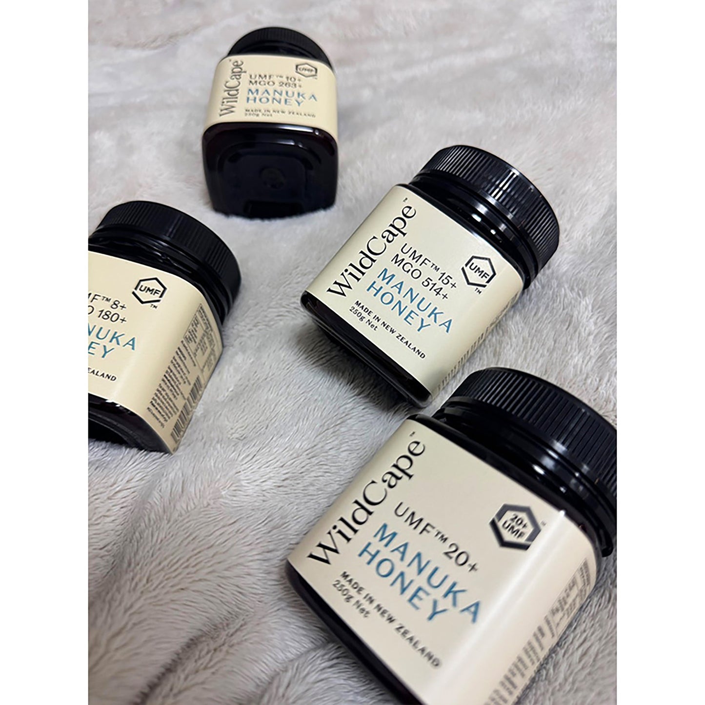 ＷｉｌｄＣａｐｅ　ＵＭＦ２０＋　ニュージーランド産　マヌカハニー　はちみつ　２５０ｇ