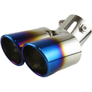 カー用品　マフラーカッターチタン　Ｗ　跳ね上げ