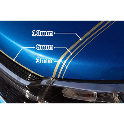 カー用品　カジュアルテープ　ＧＤ　幅１０ｍｍ×６ｍ巻