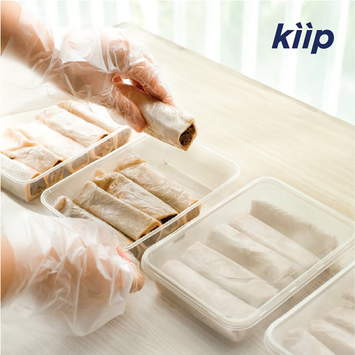 Ｋｉｉｐ　ＳＬａｐｐｅＲ　キープスラッパー　保存容器　長方形　５００ｍｌ　３００個入り