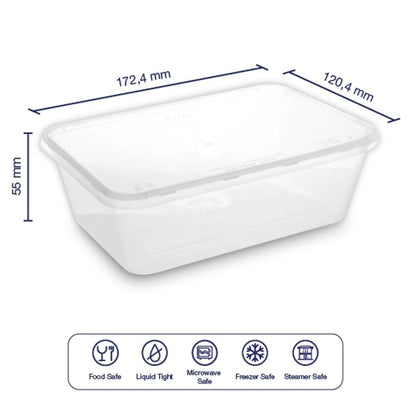 Ｋｉｉｐ　ＳＬａｐｐｅＲ　キープスラッパー　保存容器　長方形　７５０ｍｌ　３００個入り