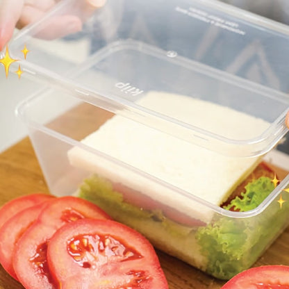 Ｋｉｉｐ　ＳＬａｐｐｅＲ　キープスラッパー　保存容器　長方形　１０００ｍｌ　２５０個入り