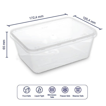 Ｋｉｉｐ　ＳＬａｐｐｅＲ　キープスラッパー　保存容器　長方形　１０００ｍｌ　２５０個入り