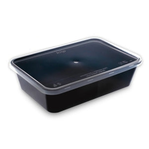 Ｋｉｉｐ　ＳＬａｐｐｅＲ　キープスラッパー　保存容器　長方形　Ｂｌａｃｋタイプ　５００ｍｌ　２５０個入り