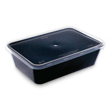 Ｋｉｉｐ　ＳＬａｐｐｅＲ　キープスラッパー　保存容器　長方形　Ｂｌａｃｋタイプ　６５０ｍｌ　２５０個入り
