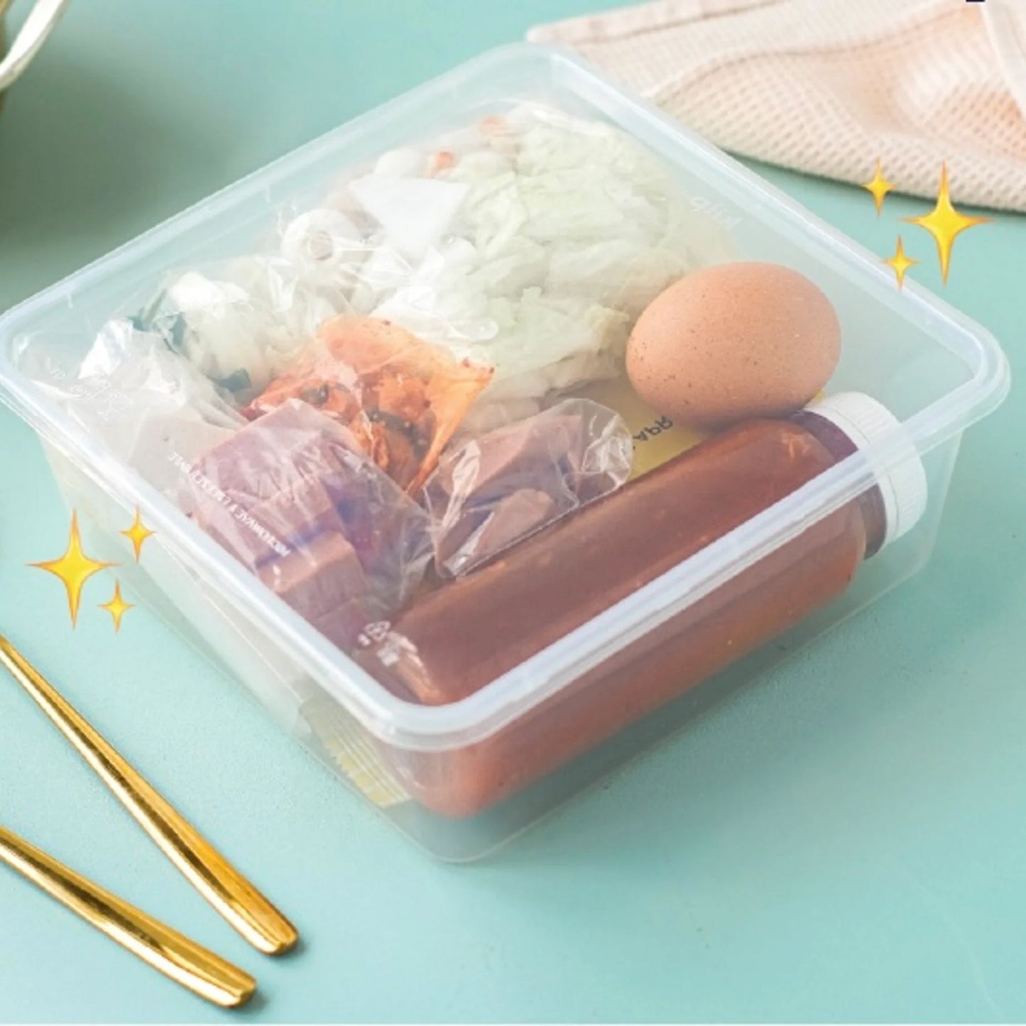 Ｋｉｉｐ　ＳＬａｐｐｅＲ　キープスラッパー　保存容器　正方形　スクエアタイプ　１５００ｍｌ　１５０個入り