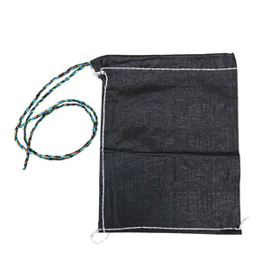 水産用土のう　ＰＰ土嚢袋　黒　３０～４０ｋｇ用　１００枚入り