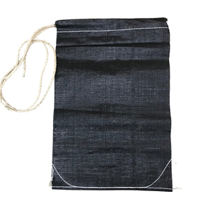 水産用土のう　ＰＰ土嚢袋　黒　１００ｋｇ　１００枚入り