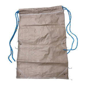 水産用土のう　ＰＰ土嚢袋　茶　２００ｋｇ　２５枚入り