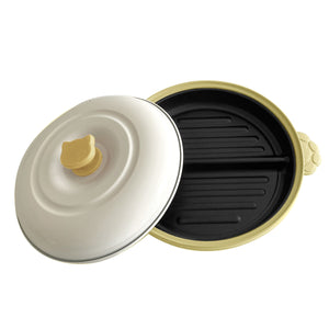 ｃｈｅｆ　仕切り付きレンジパン　猫　ＹＥ