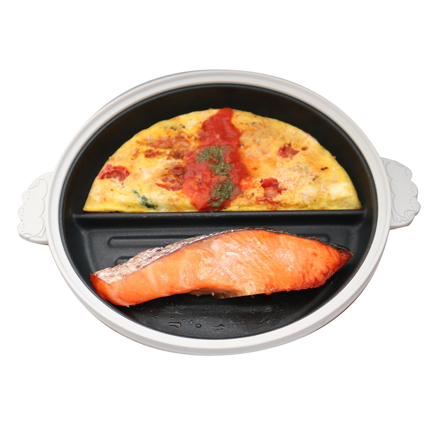 ｃｈｅｆ　仕切り付きレンジパン　シマエナガ　ＧＹ