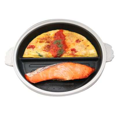 ｃｈｅｆ　仕切り付きレンジパン　シマエナガ　ＧＹ