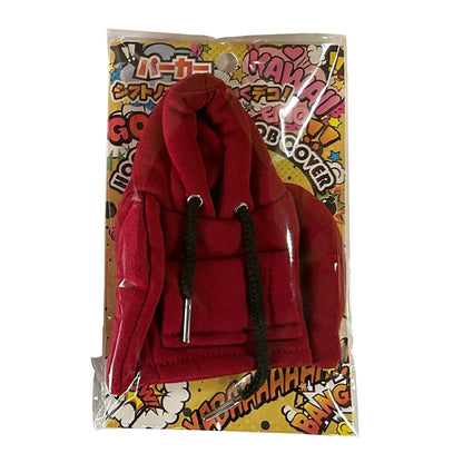 カー用品　パーカー　シフトノブカバー（レッド）　