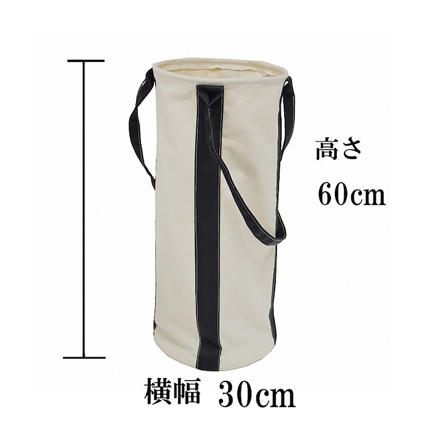 帆布大型工具袋　３０ｃｍ×６０ｃｍ