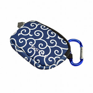 Ｆ★ＳＴＹＬＥ　カードケース　紺唐草／ブラック