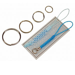 各命札　ストラップ　アタッチメント　青／青