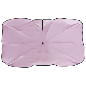 傘型カーシェード　ピンク