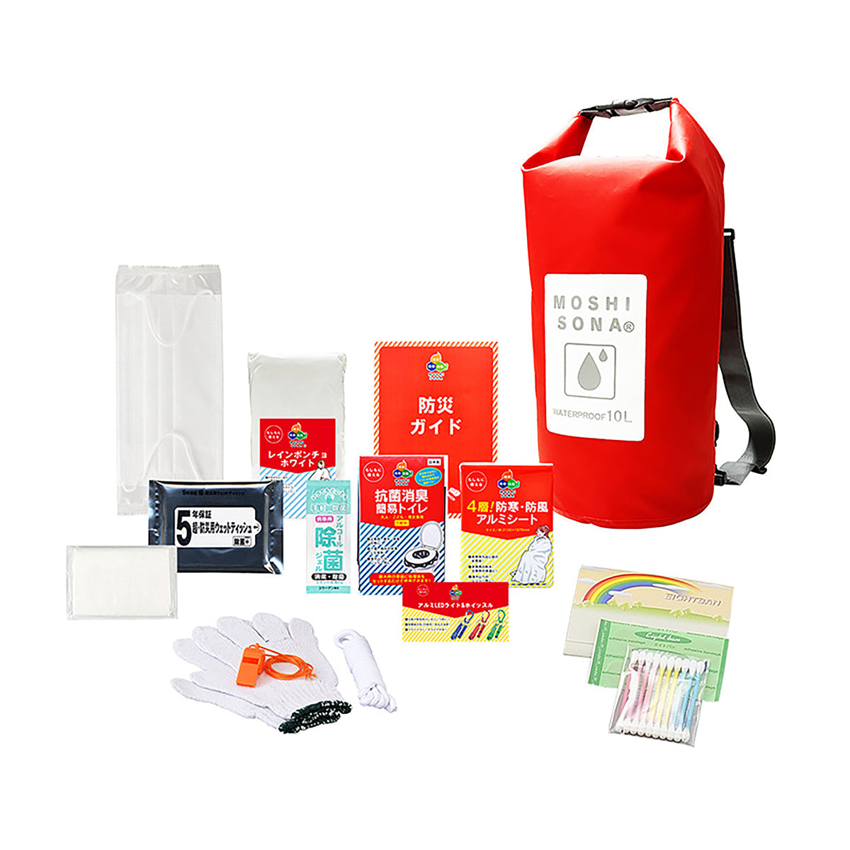 防水ｄｅリュック１５点　防災用セット
