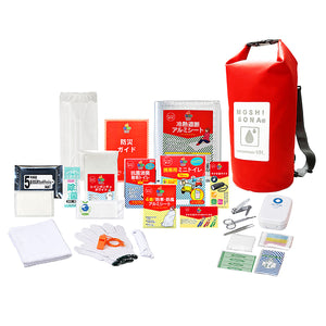 防水ｄｅリュック２５点　防災用セット