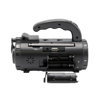 手回し充電ラジオライト