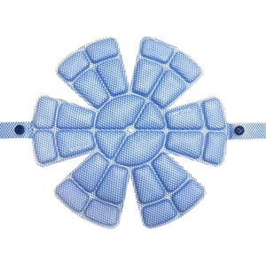 ＳＵＯ　２５６　ＩＣＥ　ＭＥＴ　ヘルメット用アイス　Ｌサイズ　ブルー