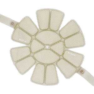 ＳＵＯ　２５６　ＩＣＥ　ＭＥＴ　ヘルメット用アイス　Ｍサイズ　ライトベージュ