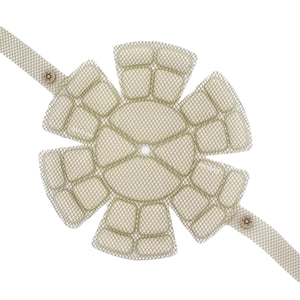 ＳＵＯ　２５６　ＩＣＥ　ＭＥＴ　ヘルメット用アイス　Ｓサイズ　ライトベージュ