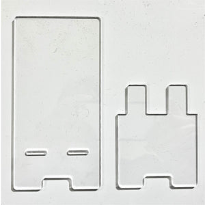 スマホスタンドアクリル　透明クリア　ＳＳＡＣ－１