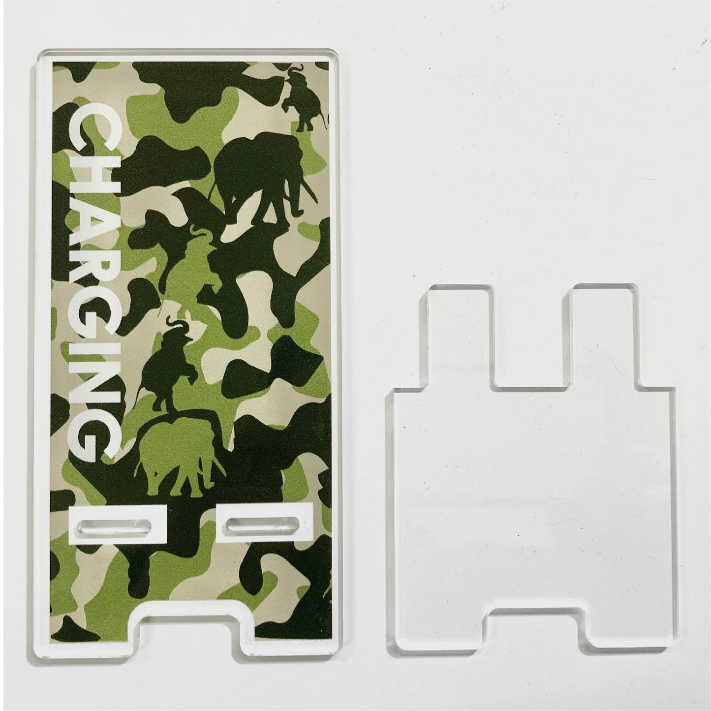 スマホスタンドアクリル　迷彩　ＳＳＡＣ－１８