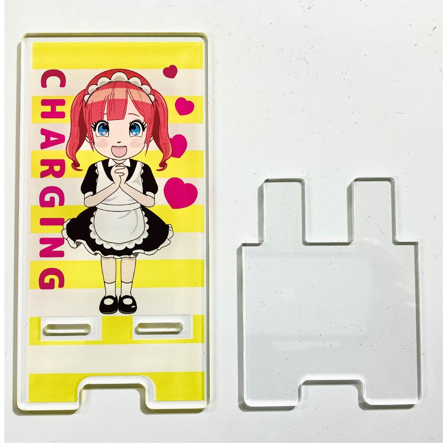 スマホスタンドアクリル　メイド黄色　ＳＳＡＣ－２０