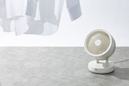 衣類乾燥360°DCサーキュレーター　PUREAIR DRY DC　アイボリー