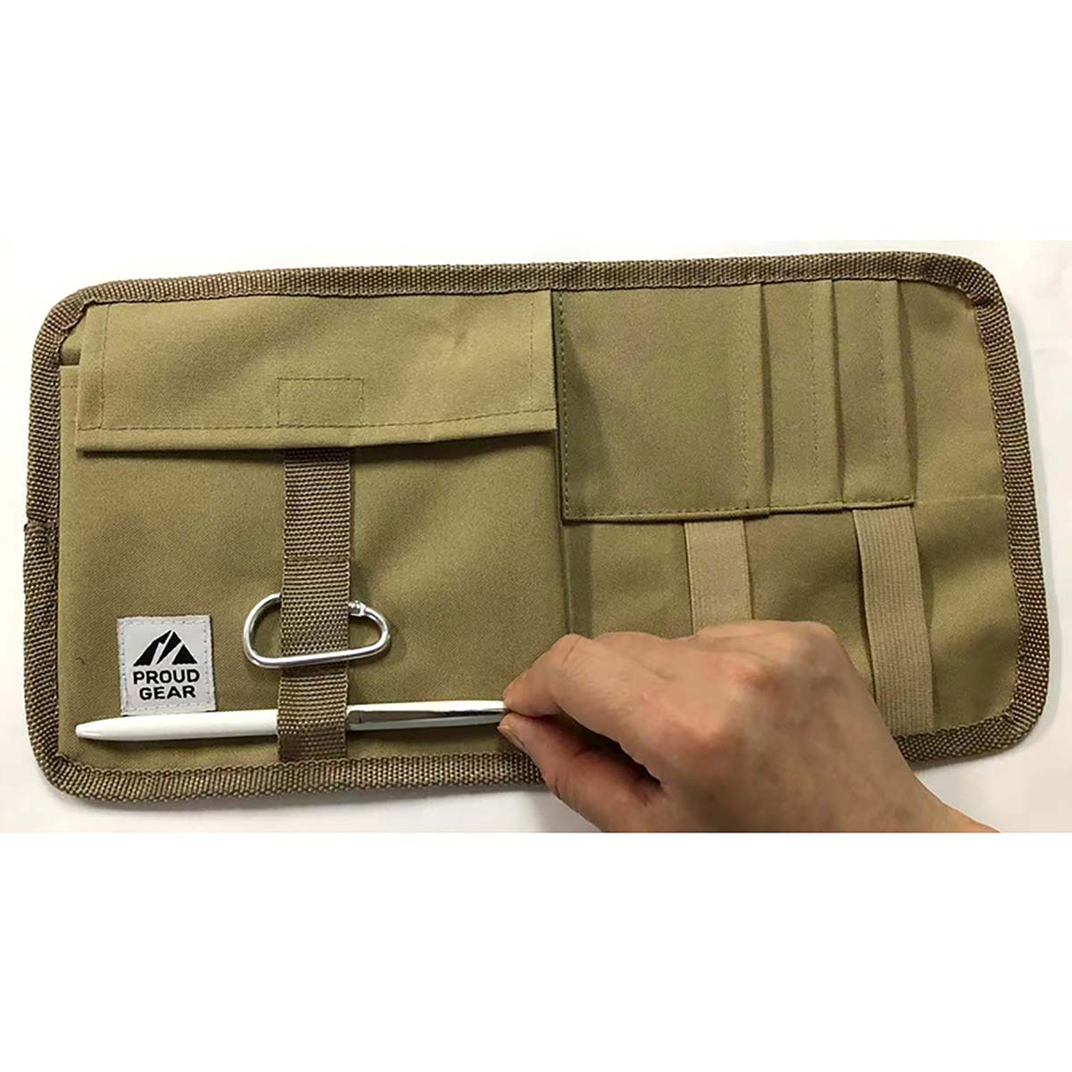 カー用品　プラウドギア　バイザーポケット＆サングラスホルダー