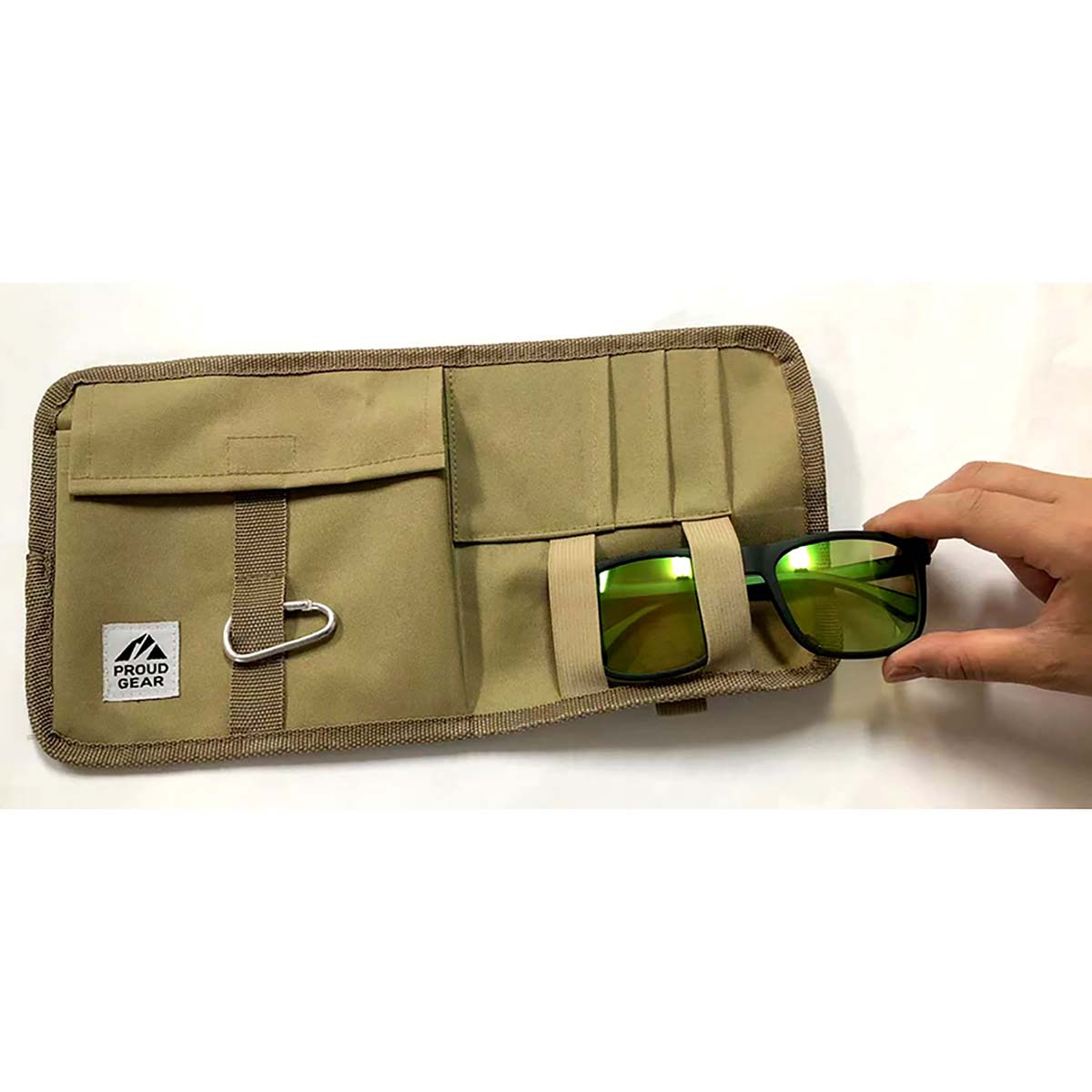 カー用品　プラウドギア　バイザーポケット＆サングラスホルダー