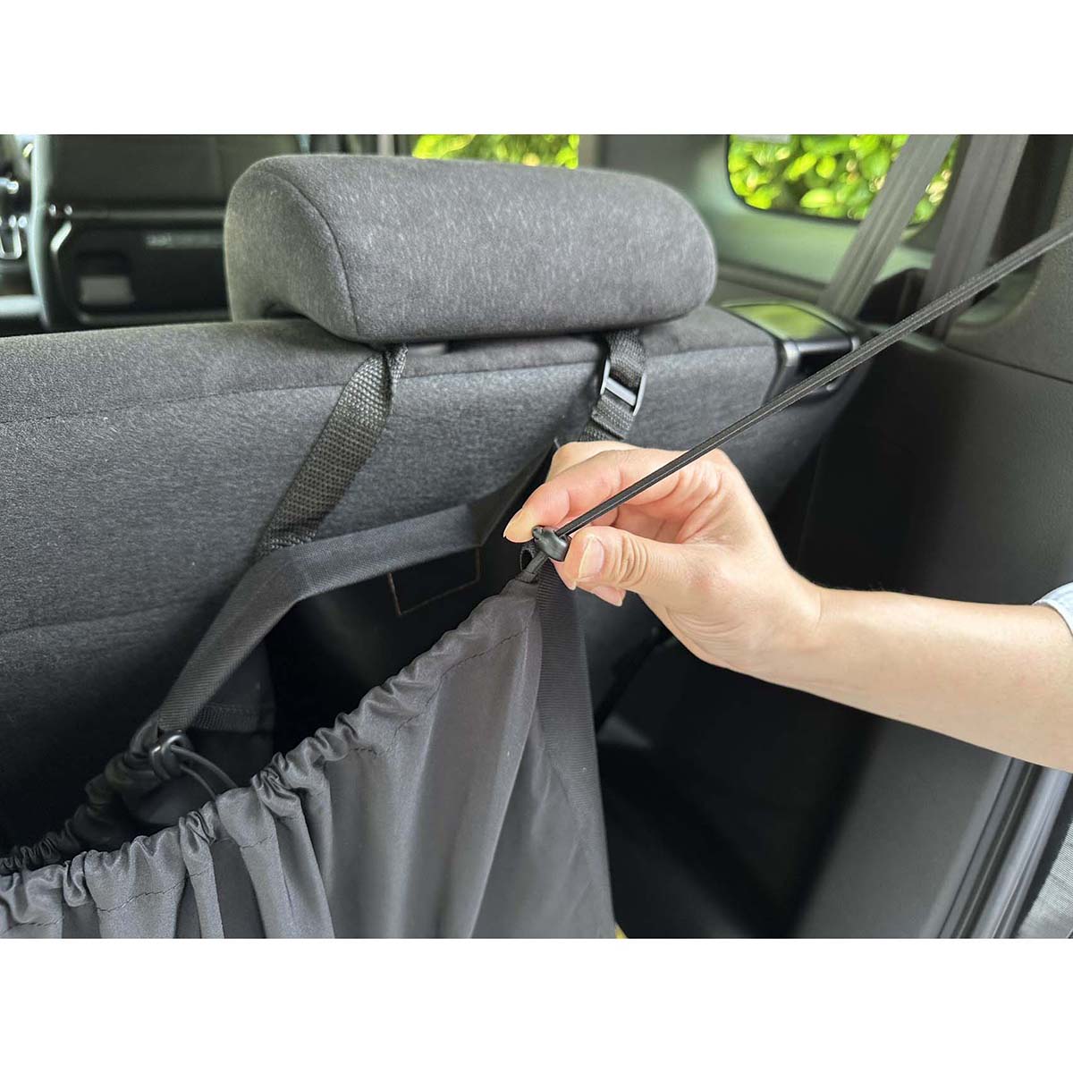 カー用品　ＩＤＥＡ　ＬＡＢ　ハンモック収納＆バック２ＷＡＹ