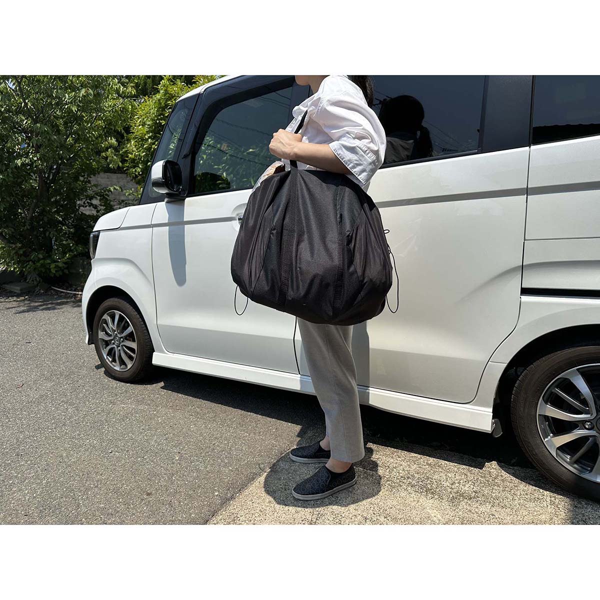 カー用品　ＩＤＥＡ　ＬＡＢ　ハンモック収納＆バック２ＷＡＹ
