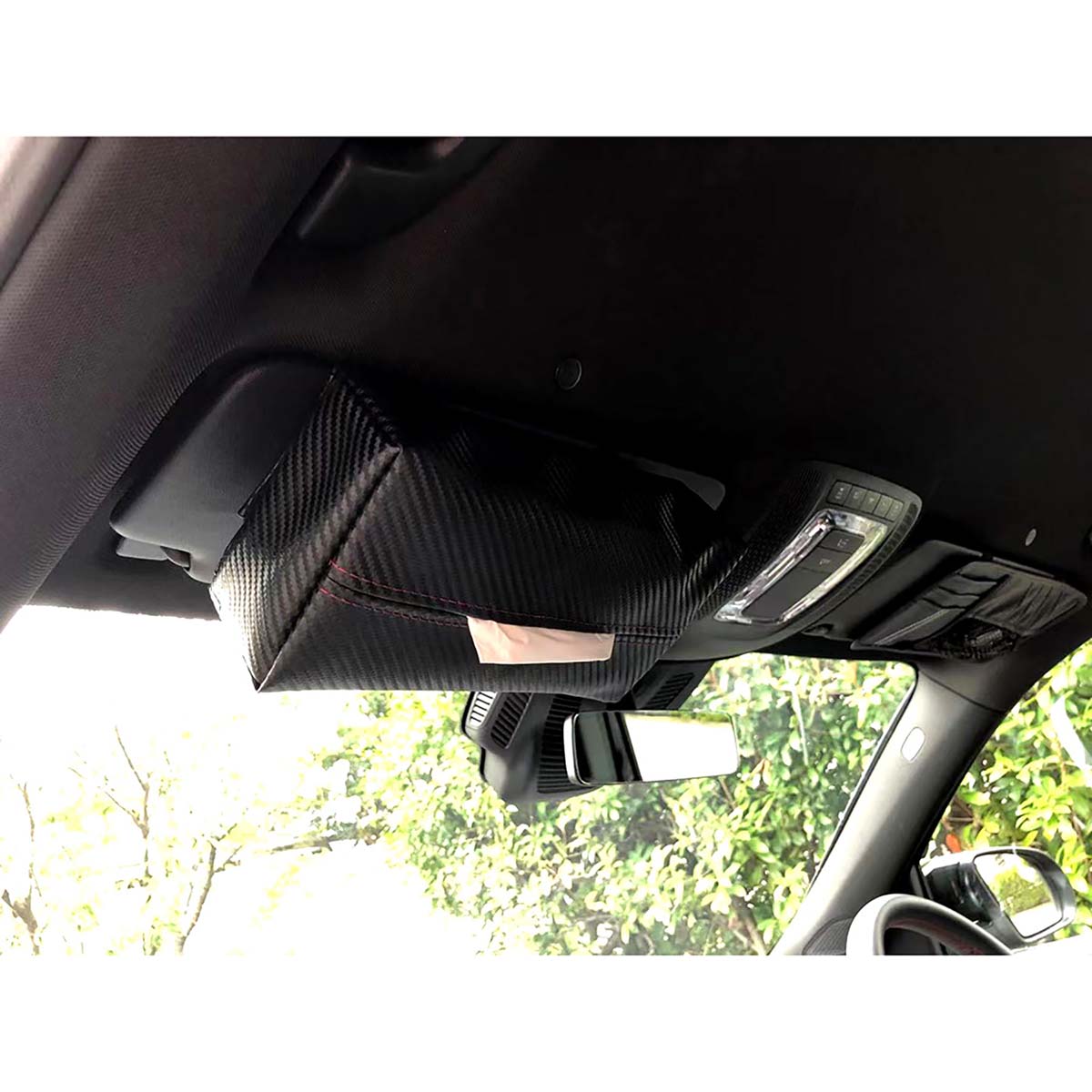 カー用品　上質空間　ティッシュカバー　５ＷＡＹ