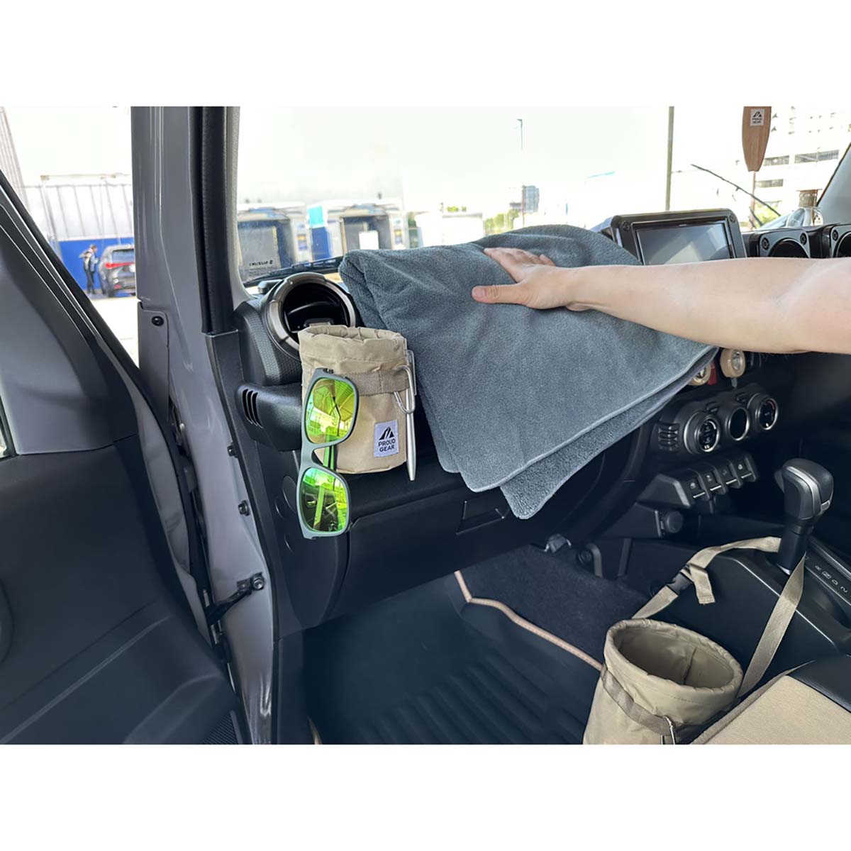 カー用品　プラウドギア　マイクロファイバークロス　ＢＩＧサイズ