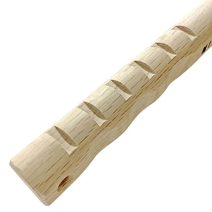 樫・石頭（アシバ）ハンマー柄　２５０ｍｍ　楕円　ショート