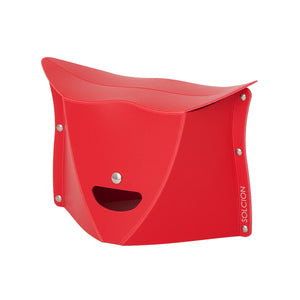 PATATTO180 折りたたみ椅子 レッド