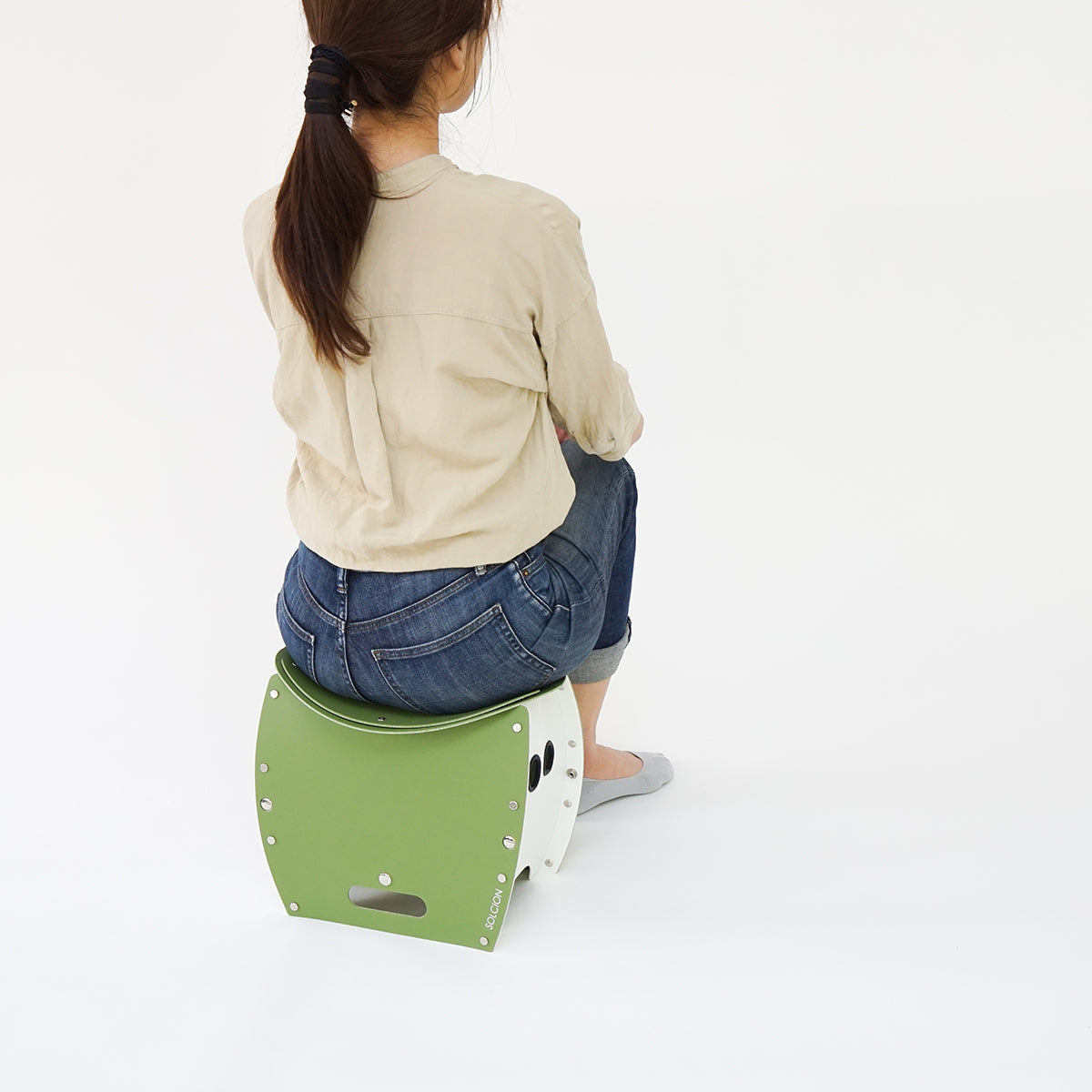 PATATTO250＋ 折りたたみ椅子 オリーブ
