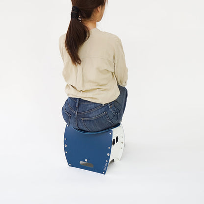 PATATTO250＋ 折りたたみ椅子 ネイビー