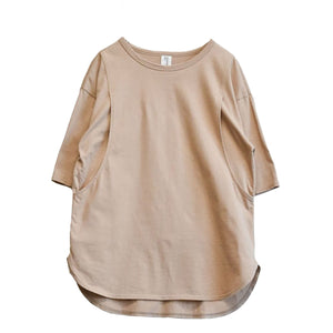 シンプルＴシャツ　ベージュ