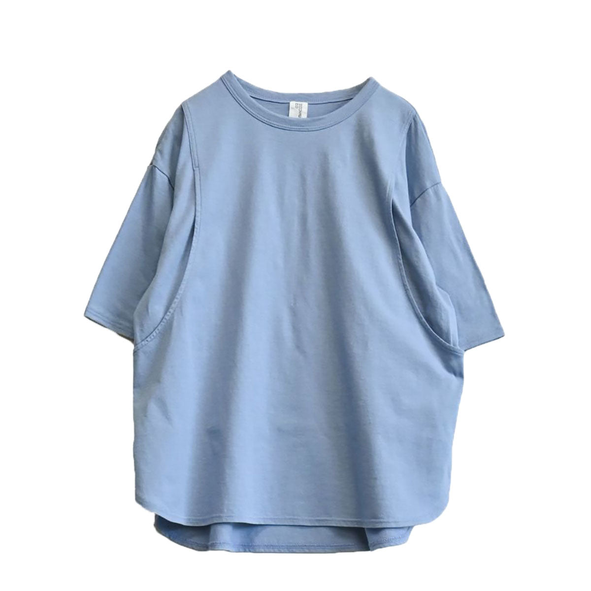 シンプルＴシャツ　ライトブルー